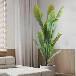 กระถางพลาสติกประดิษฐ์ของนักเดินทางทำจากพลาสติกพรีเมียมสัมผัสของจริงธรรมชาติเป็นมิตรกับสิ่งแวดล้อมสำหรับตกแต่งในร่มกลางแจ้ง - Product Image 4