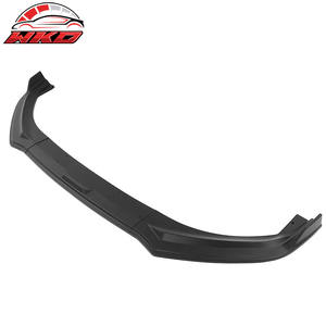 Lèvre de pare-chocs avant pour Ford Mustang Mach-E 2021-2025 Style IKON 3 pièces PP Noir mat Diffuseur Garde-boue - Product Image 2