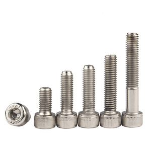 Vis à tête hexagonale interne Guwanji M2 M3 M4 M5 M6 Grade 12.9 Nickelées Haute Résistance Vis à tête bombée Standard - Product Image 4