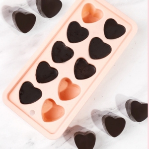 Ngày lễ tình nhân <span class=keywords><strong>Silicone</strong></span> Khay đá hình trái tim khối đá tự chế thạch trắng Jelly Pudding hộp thực phẩm tình yêu khuôn sô cô la - Product Image 6