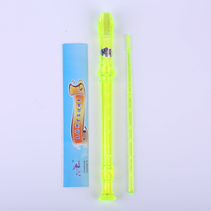 Percussion musicale légère pour enfants école écologique <span class=keywords><strong>6</strong></span> <span class=keywords><strong>trous</strong></span> Montessori jouets enfants flûte à <span class=keywords><strong>bec</strong></span> en plastique pour bébé enregistreur - Product Image 6