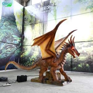 Parque de atracciones Gecai Robotic <span class=keywords><strong>Rad</strong></span> Flying Dragons Model Factory - Product Image 5