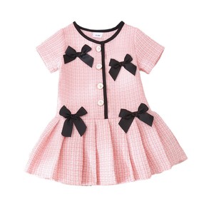 <span class=keywords><strong>Robe</strong></span> <span class=keywords><strong>chic</strong></span> <span class=keywords><strong>pour</strong></span> filles avec nœud décoratif et manches courtes, avec pinces à cheveux assorties, <span class=keywords><strong>pour</strong></span> les fêtes, les occasions décontractées et le quotidien, taille <span class=keywords><strong>pour</strong></span> tout-petits - Product Image 5