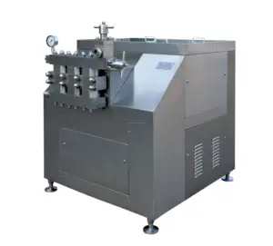 Prix direct usine personnalisé en acier inoxydable haute pression petit homogénéisateur de lait homogénéisateur automatique Machine pour jus