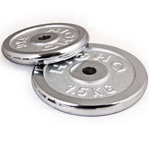 Fonte Grand Trou Galvanoplastie 5kg 10kg 20kg Hommes Gym Fitness <span class=keywords><strong>Olimpic</strong></span> Rod Poids Plaques Barbell Plaques - Product Image 1