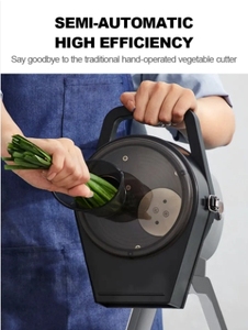 Cortador de verduras profesional Mini cortadora de verduras comercial para ensalada de verduras de zanahoria y jengibre de patata - Product Image 4