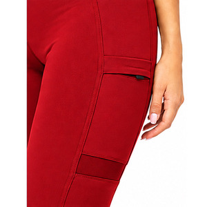 <b>Top</b> Trending Women's High Waist Four-way Stretch Tummy Control Eco-Friendly Spandex/Polyester/Cotton Solid Full Length <b>Leggings</b> - Product Image 6