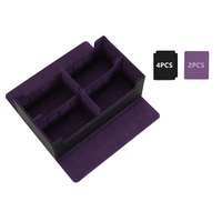 Boîte de rangement Torson 900+ grande capacité en PU pour jeux de société et Yugioh, pour cartes de jeu CCG Commander TCG avec compartiments séparés