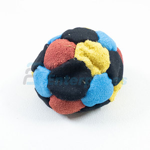 Customized Multi Color 32 Panel Footbag Outdoor Playing Best Selling Custom Logo Ball Sports Equipments <b>Hacky</b> <b>Sack</b> Footbags - Product Image 1