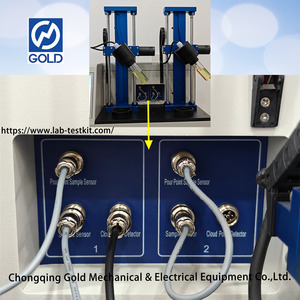 Analizador automático de nubes y puntos de fluidez ASTM D97 Equipo de prueba de puntos de nube de punto de fluidez de petróleo ASTM D2500 - Product Image 4