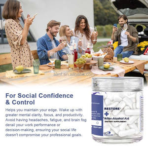 After-Alcohol Aid Cápsulas Softgel para adultos Recuperación rápida de 36 unidades Apoya el metabolismo de la Salud Digestiva del hígado Ingredientes Premium - Product Image 5