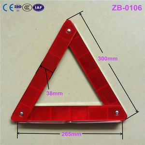 Thị Trường Mỹ Cảnh Báo Dot Trianglered Nhựa Dấu Hiệu Giao Thông Cảnh Báo Tam Giác LED Khẩn Cấp Ánh Sáng Gấp Thiết Kế Cho Xe Sử Dụng - Product Image 5