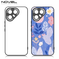 Coque de téléphone personnalisée vierge en TPU 2D pour sublimation, antichoc et étanche, compatible avec Tecno Pova 7 Pro, 7 Ultra, Pova 6, Pova