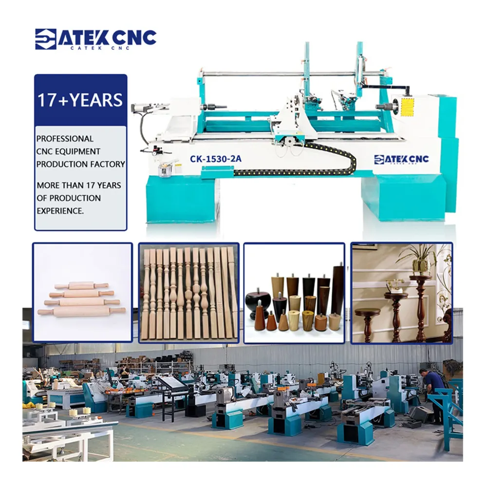 Price automatic feeding wooden turning lathe brands a wood buy ATC cnc lathe automat machine