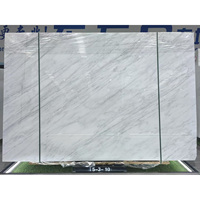 Marbre blanc oriental en pierre naturelle avec veines grises, grandes dalles