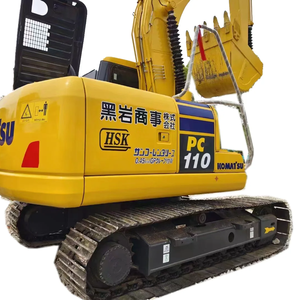 รถตักดินขนาดเล็กแบบ11Ton Pc110รถตักดิน Komatsu แบบญี่ปุ่น Pc110มือสอง - Product Image 1