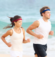 Bandeau absorbant la transpiration pour le sport, le basketball, le yoga, la course et les activités de plein air