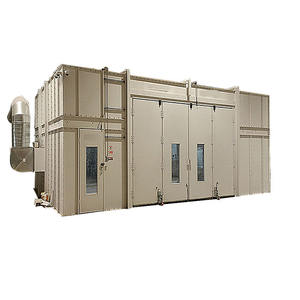 Équipement industriel de haute qualité Nettoyage de surface Conteneur automatique Salle de sablage/Cabine/Cabine de sablage - Product Image 1