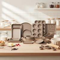 Moule à muffins/cupcakes en acier au carbone antiadhésif durable pour 12 tasses, compatible lave-vaisselle et four, réutilisable, écologique