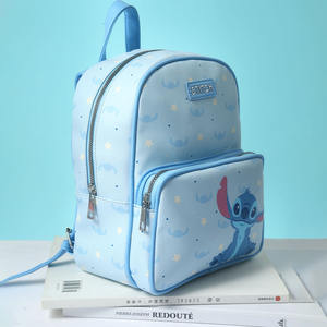 <span class=keywords><strong>Sac</strong></span> <span class=keywords><strong>à</strong></span> <span class=keywords><strong>Dos</strong></span> Miniso Série <span class=keywords><strong>Disney</strong></span> <span class=keywords><strong>Stitch</strong></span> Bleu Taille Moyenne 100 % Polyester Doux au Toucher pour Étudiant - Product Image 2