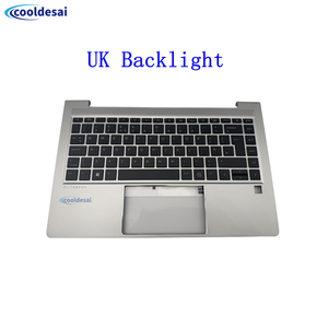 Nouveau clavier rétroéclairé d'origine US/UK/SP/<span class=keywords><strong>FR</strong></span>/BR/UR pour ordinateur portable HP EliteBook 640 <span class=keywords><strong>645</strong></span> G9 G10 14 pouces, avec repose-poignets et couvercle supérieur rétroéclairé - Product Image 3