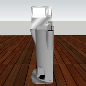 HDPE en plastique forte extérieure portative pompes à pied actionné <span class=keywords><strong>autonome</strong></span> main station de lavage avec réservoirs de stockage - Product Image 5