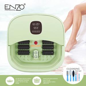 Masajeador de Pies Plegable con Calor y Vibración, Baño de Pies Portátil de Plástico con Masaje Rodante para el Hogar y Salón - Product Image 4