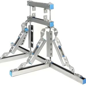 Hot Selling Custom <span class=keywords><strong>Design</strong></span> Air Duct Seismische Beugel Driehoek Structuur Stut Kanaal Ondersteuning Systeem Accessoires - Product Image 4