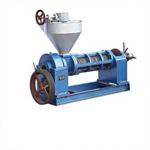 Prensa de tornillo automática para aceitunas, diseño de jaula circular, alta rentabilidad, prensado continuo, construcción de acero inoxidable - Product Image 1