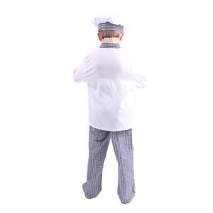 Costume de chef pour enfants, vêtements de <span class=keywords><strong>cuisine</strong></span> et de pâtisserie pour filles, ensemble de costumes de chef pour enfants pour <span class=keywords><strong>Halloween</strong></span>, uniforme de cuisinier, déguisement de fête de carnaval - Product Image 3