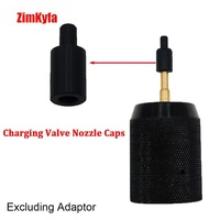 Valve de remplissage et de charge de gaz CO2, propane, gaz vert Zimakyfa QZG-5 noire, avec joints en plastique de qualité alimentaire, emballage en vrac