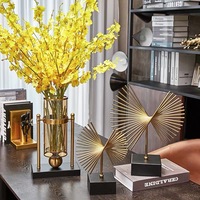 Accessoires de décoration d'intérieur faits à la main en fer forgé, abstraits, modernes et traditionnels, de luxe, pour salles à manger/salons, bureaux à domicile, Noël