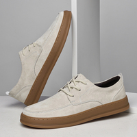 Chaussures décontractées pour hommes 2025 – Baskets en cuir tendance, respirantes, de haute qualité, avec logo personnalisé, style chunky