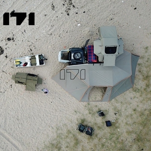 Vent 270 degrés Air rétractable 4Wds tout-terrain rose Roll out petit <span class=keywords><strong>auvent</strong></span> de <span class=keywords><strong>caravane</strong></span> avec Port Lincoln accepté personnalisé - Product Image 2