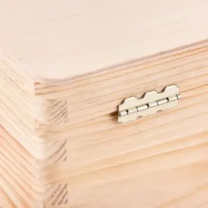 Caixa de madeira de bambu de madeira, caixa de madeira criativa para presente personalizável