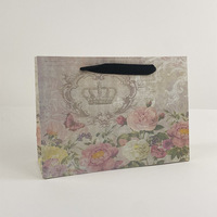 Sac de shopping en papier kraft de luxe personnalisé avec poignée, mini emballage imprimé avec logo, vêtements, artisanat, bougies, cadeaux