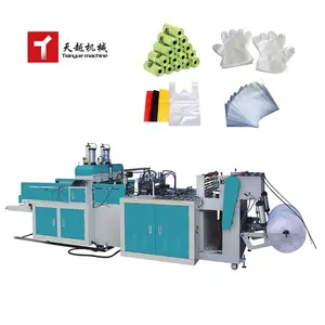 Tianyue 130-230 Times/Min Multifunction Automatic Disposable From China Plastic T-Shirt Carrier Flower Flat Bag Making Machine