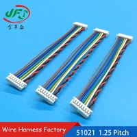 Molex Picoblade 8 Pin 1.25 Mm Pria Wanita, Konektor 510210200 Pin Kawat Harness 2 Pin