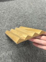 EAZART Bande de moulage en MDF écologique de haute qualité, forme spéciale, pour la décoration des murs et des plafonds, vente en gros