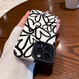 Scrawl Love Heart Printing Cover Cover per telefono cellulare in pelle sintetica TPU morbida per <span class=keywords><strong>Iphone</strong></span> X Xr Xs 11 12 13 14 15 16 17 Pro Max - Product Image 2