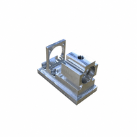Usinage CNC 5 axes de haute précision, pièces en acier inoxydable et en aluminium, service de fraisage CNC personnalisé pour composants à géométrie complexe