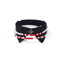 Offre Spéciale mode perle Halloween Style collier de chien de compagnie beau chien chat collier accessoires pour animaux de compagnie fournitures