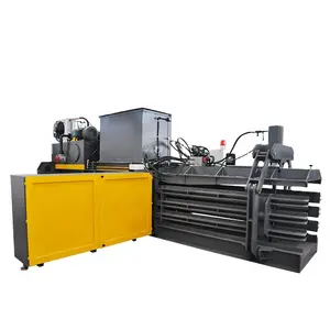 JEWEL Fully Automatic Horizontal Hydraulic Waste Cardboard Press Baler Used Clothes Baling Press Machine