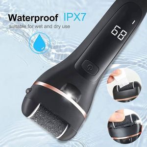 Lima electrónica recargable inalámbrica para pies, removedor de callos eléctrico portátil para eliminar la piel muerta y seca de los pies - Product Image 4