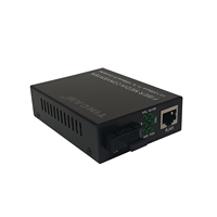 TiNCAM Glasfaser-Ausrüstung Daten-Optischer Transceiver 10/100M Singlemode Dual-Fiber Medienkonverter Glasfaser 1310nm