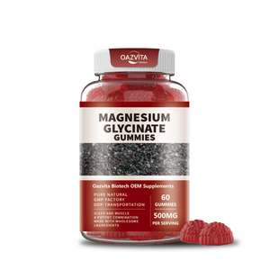 המחיר הטוב ביותר מגנזיום גליסיינט גאמיס תוסף תומך בעצמות ושינה עבור מבוגרים נשים בהריון לא ישים - Product Image 1
