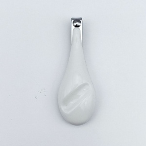 Tijeras de plástico de acero para el hogar con mango largo, cortaúñas anticarne para dedos de bebé, diseño de seguridad para niños, belleza - Product Image 4