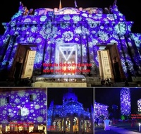 Lumière LED du bâtiment Zoom extérieur personnalisé de 300 watts Logo gobo publicitaire Projecteur Gobo