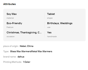 Eco Friendly Non Toxic Soy <b>Wax</b> <b>Bars</b> for DIY Holiday Scented Candle Making Craft - Product Image 6