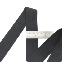 Sangle tissée élastique HH4K 30 mm en nylon couleur unie pour sacs, textiles de maison, rouleau de sangle large personnalisée pour sous-vêtements